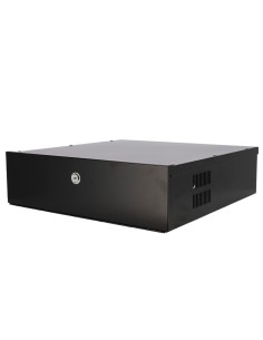 Comprar OEM LOCKBOX-2U Caja metálica cerrada para DVR - Específico para CCTV - Para grabadores de hasta 2U rack - Cerradura de l