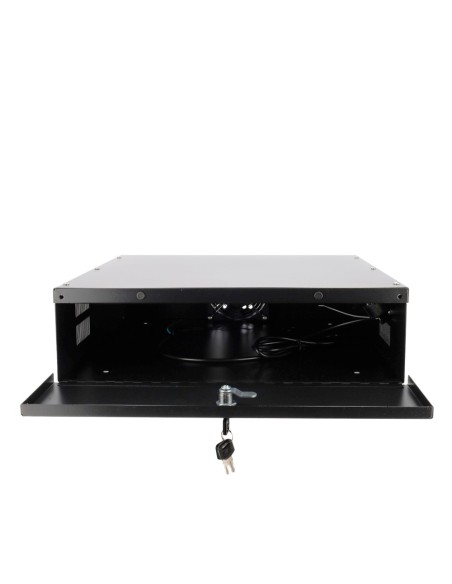 Kaufen OEM LOCKBOX-2U abschließbares Metallgehäuse für DVR – speziell für CCTV – für Rekorder bis zu 2U Rack – Schloss mit l