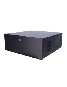 Caixa de metal fechada do OEM Lockbox-4u para DVR - específica para CCTV - para até 4U gravadores de rack - came lock - ve