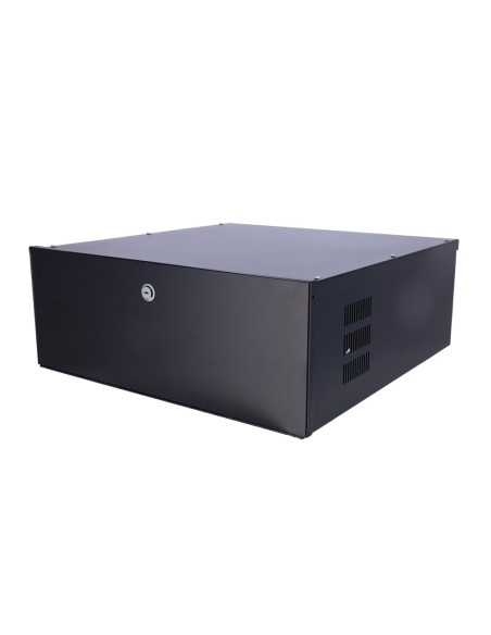 Comprar OEM LOCKBOX-4U Caja metálica cerrada para DVR - Específico para CCTV - Para grabadores de hasta 4U rack - Cerradura de l