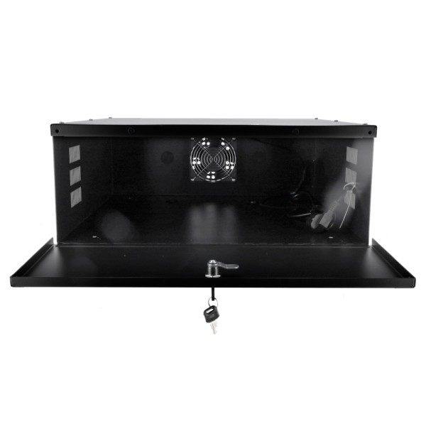 Comprar OEM LOCKBOX-4U Caja metálica cerrada para DVR - Específico para CCTV - Para grabadores de hasta 4U rack - Cerradura de l