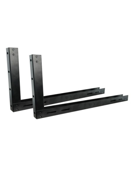 Acheter OEM LOCKBOX-BR Support mural - Pour LOCKBOX-4U - 2 unités type équerre - Ancrage réglable - Matériau métallique - C