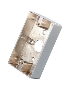 Comprar YLI MBB-811D-M Caja para pulsador - Compatible con ISK-841D - Instalación de superficie - Fabricado en aleación de zinc 
