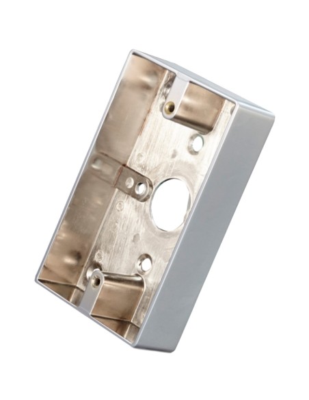 Comprar YLI MBB-811D-M Caja para pulsador - Compatible con ISK-841D - Instalación de superficie - Fabricado en aleación de zinc 