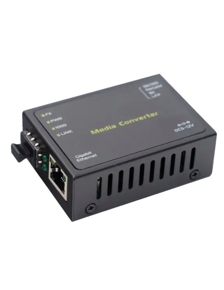OEM MC-1GE-SFP-Mini Converter - 1x Ethernet RJ45 - 1x SFP - Gigabit - 10/100/1000 Base-TX - Tamanho Ultra Compact