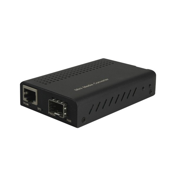 Comprar OEM MC-1GF-1GE Conversor de medios - 1x Ethernet RJ45 - 1x SFP - Gigabit - 10/100/1000 Base-TX - Tamaño reducido MC-1GF-
