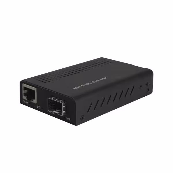 Comprar OEM MC-1GF-1GE Conversor de medios Gigabit con 1x RJ45 y 1x SFP   - Interfaz de cobre 10/100/1000 Base-TX   - Diseño d