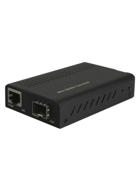 Comprar OEM MC-1GF-1GE Conversor de medios - 1x Ethernet RJ45 - 1x SFP - Gigabit - 10/100/1000 Base-TX - Tamaño reducido MC-1GF-