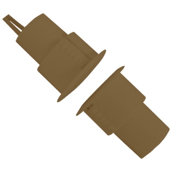 Comprar OEM MC-EMPC-BROWN Contacto magnético - Apto para instalar en metal - Tecnología Reed Alta potencia - Sistema de conexión