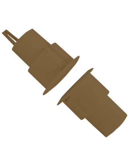 Comprar OEM MC-EMPC-BROWN Contacto magnético - Apto para instalar en metal - Tecnología Reed Alta potencia - Sistema de conexión