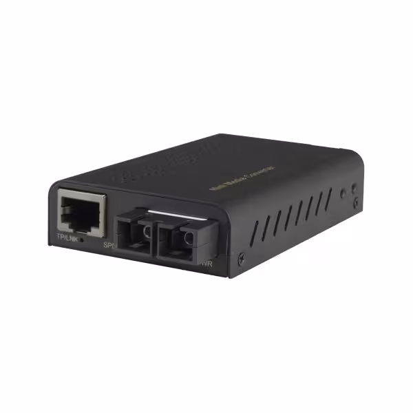 Comprar OEM MC-SC45-DM805 Conversor de medios Gigabit con 1x RJ45 y 1x SC - Conectividad óptica mediante puerto SC duplex - Enla