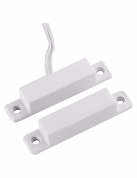 Acheter OEM MC-SWPC Contact magnétique - Adapté pour une installation sur bois - Technologie Reed - Système de connexion à 2 fil