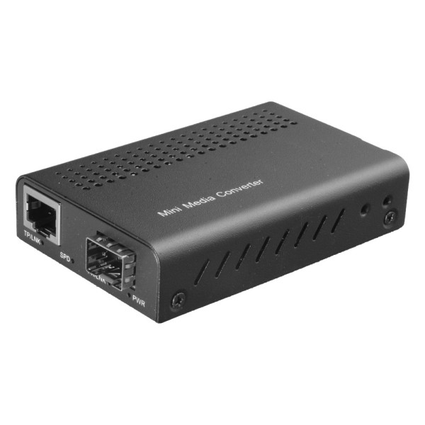 OEM MC1FE-SFP Media Converter - 1x Ethernet RJ45 - 1x SFP - Rápido Ethernet - 10/100 Base-TX - Tamanho reduzido