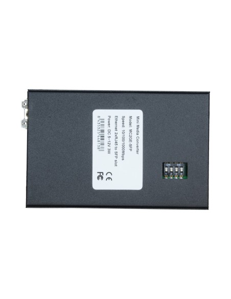 Comprar OEM MC2GE-SFP Conversor de medios - 2x Ethernet RJ45 - 1x SFP - Gigabit - 10/100/1000 Base-TX - Tamaño reducido MC2GE-SF