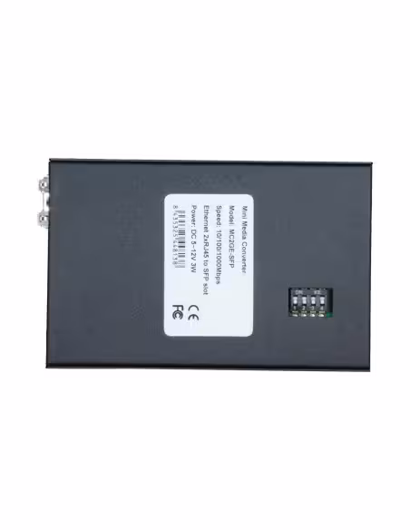 Kaufen Sie MC2GE-SFP OEM-Medienkonverter – 2x Ethernet RJ45 – 1x SFP – Gigabit – 10/100/1000 Base-TX – Kompaktgröße