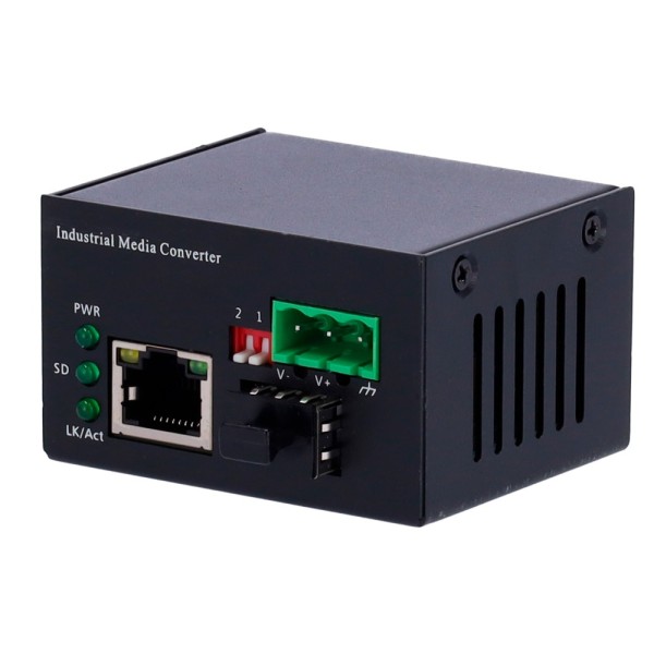 Kaufen OEM MCI-1GE-SFP-MINI industrieller Medienkonverter – 1x Ethernet RJ45 – 1x SFP – Gigabit – 10/100/1000 Base-TX – Größe