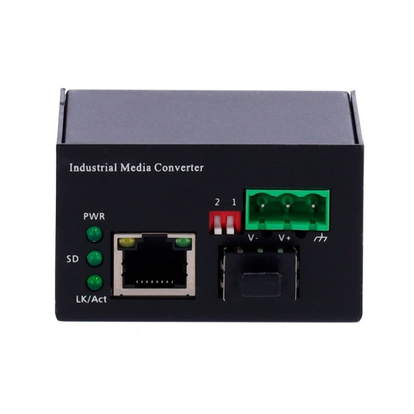 Kaufen OEM MCI-1GE-SFP-MINI industrieller Medienkonverter – 1x Ethernet RJ45 – 1x SFP – Gigabit – 10/100/1000 Base-TX – Größe