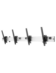 Comprar OEM MENUBOARD-2X1 Soporte Menuboard - Peso soportado 50 Kg/Monitor - VESA 600x400 mm/Monitor - Inclinación 0º ~ -20º - D