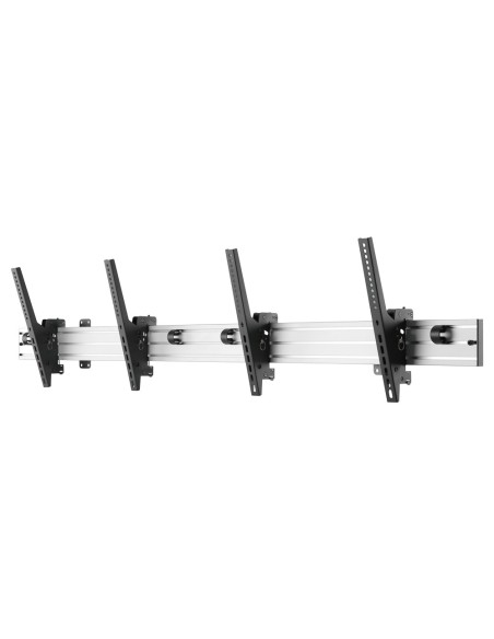 OEM Menuboard-2x1 Suporte MenuBoard - Peso Suportado 50 kg / Monitor - Vesa 600x400 mm / monitor - Tilt 0º ~ -20º - Distância