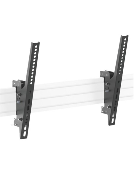 OEM Menuboard-2x1 Suporte MenuBoard - Peso Suportado 50 kg / Monitor - Vesa 600x400 mm / monitor - Tilt 0º ~ -20º - Distância