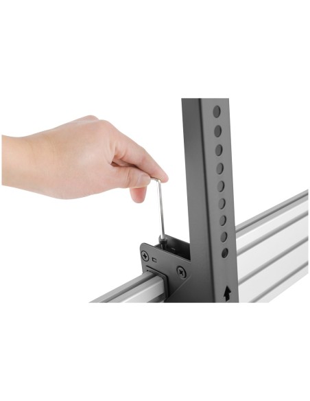 Comprar OEM MENUBOARD-2X1 Soporte Menuboard - Peso soportado 50 Kg/Monitor - VESA 600x400 mm/Monitor - Inclinación 0º ~ -20º - D