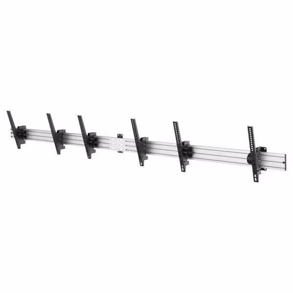 Acquistare OEM MENUBOARD-3X1 Supporto Menuboard - Peso supportato 50 kg/monitor - VESA 600x400 mm/monitor - Inclinazione 0° ~ -2
