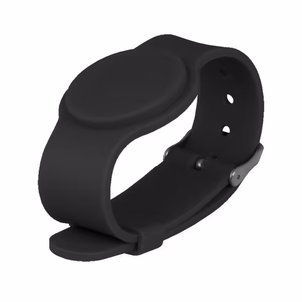 Acheter CARDCUBE MF-BAND-ADJ-BK Bracelet de proximité - Identifiant par radiofréquence - MF passif | Couleur noire - Haute fréqu
