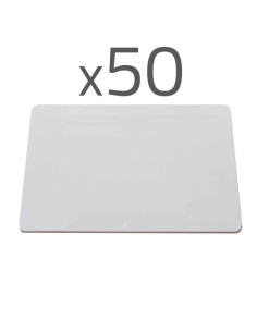 Acheter CARDCUBE MF-CARD-50P Carte de proximité - ID par radiofréquence | Mémoire 1K - MF passive | Format CR80 - Haute fréq