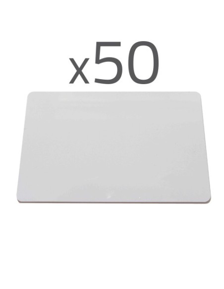 Comprar CARDCUBE MF-CARD-50P Tarjeta de proximidad - ID por radiofrecuencia | Memoria 1K - MF pasivo | Formato CR80 - Alta frecu