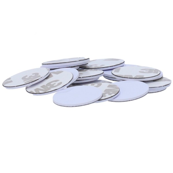 Kaufen CARDCUBE MF-STICKER Näherungs-Tag-Aufkleber – ID per Funkfrequenz – MF passiv | Durchmesser 25 mm – Hochfrequenz 1