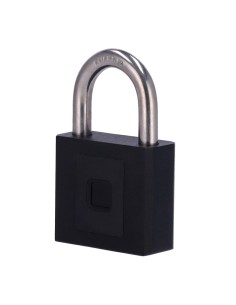 MARCA BLANCA-PADLOCK-FBT-PRO-Candado inteligente Bluetooth - Apertura mediante huella y app - Capacidad 15 huellas - Diámetro de