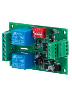 Nuvathings Mio-4D2R Módulo Expansão Modbus - Compatível com Pyrus - 4 Entradas Digitas - 2 Saídas de Relé de Energia - Mont