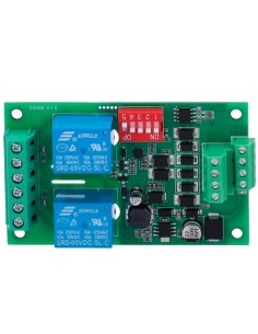Nuvathings Mio-4D2R Módulo Expansão Modbus - Compatível com Pyrus - 4 Entradas Digitas - 2 Saídas de Relé de Energia - Mont 2
