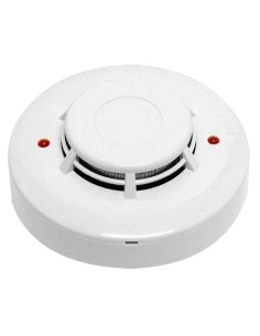 WIZMART NB-338-2-LED Detector óptico de incêndio convencional - EN54 PARTE 7 Certificado - Alarme duplo LED para o seu visualiza
