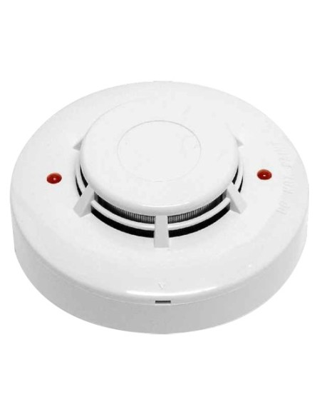 WIZMART NB-338-2-LED Detector óptico de incêndio convencional - EN54 PARTE 7 Certificado - Alarme duplo LED para o seu visualiza