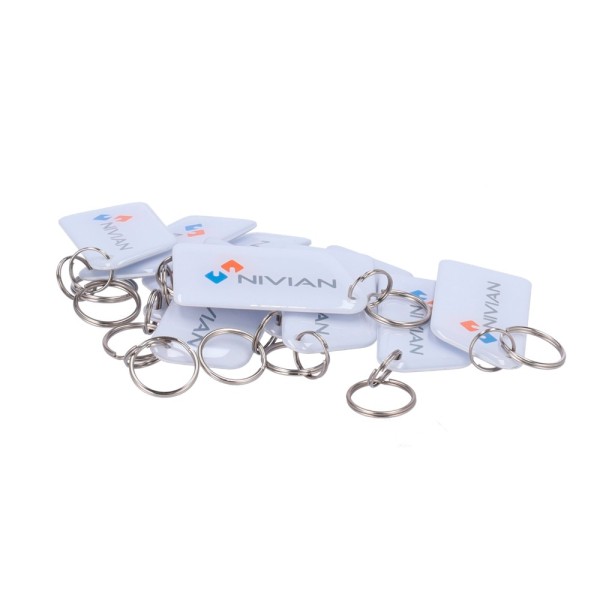 Acheter CARDCUBE NV-TAG-DUAL Porte-clés TAG de proximité - ID par radiofréquence - EM et MF passif | Résine époxy brillante - Fr