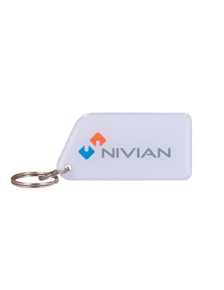 Cardcube NV-Tag-Dual Keychain Proximidade Tag - ID de radiofrequência - EM e MF Passivo | Resina epóxi brilhante - Frequência 1