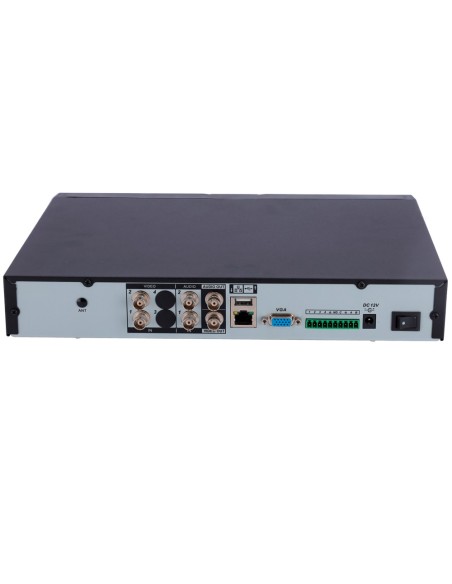 Dahua NVS0204HE-como NVS de marca - 2 Ch Video BNC - Resolução 960h | Compressão H.264 - HDMI, VGA e Saída de Vídeo BNC - Áudio 