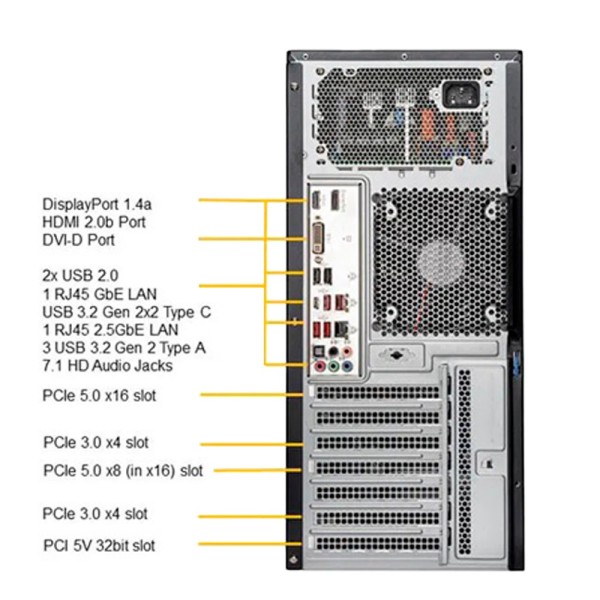 Comprar NETWORK OPTIX NX-CLIENT2-PRO Workstation NX Witness - SO Windows 11 Profesional 64bit - Procesador 12th Gen Intel® Core®
