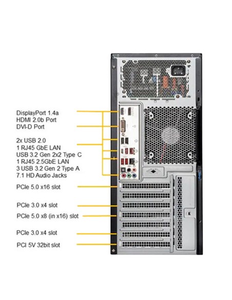 Comprar NETWORK OPTIX NX-CLIENT2-PRO Workstation NX Witness - SO Windows 11 Profesional 64bit - Procesador 12th Gen Intel® Core®