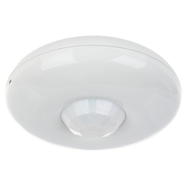 Pyronix OctopusDQ Detector PIR para fiação do teto - 1 sensor infravermelho duplo - Faixa de detecção 12 m / 360º - Resistência 