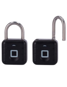 Comprare OEM PADLOCK-FBT-APP lucchetto intelligente Bluetooth - Apertura tramite impronta digitale e APP - Capacità 10 impronte  2