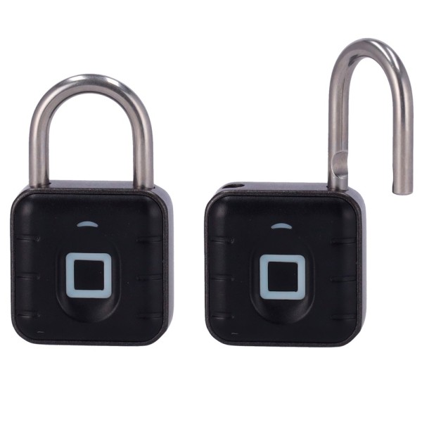 Comprare OEM PADLOCK-FBT-APP lucchetto intelligente Bluetooth - Apertura tramite impronta digitale e APP - Capacità 10 impronte 
