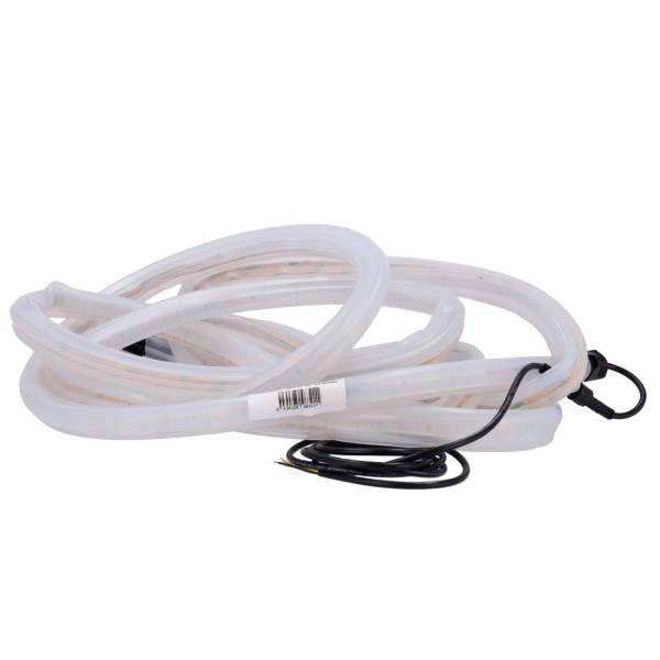 Ankuai PB-LED501-3m Pull LED para estacionamento barreira - Comprimento 3 metros - tampa de borracha - cores verdes e vermelhas 