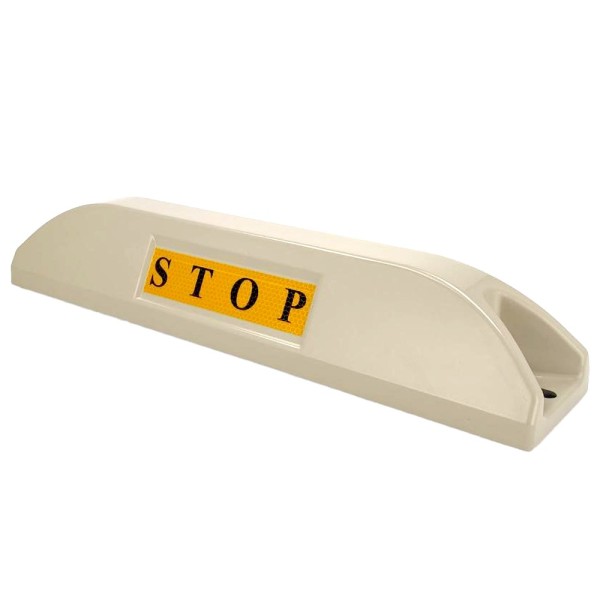 Comprar ANKUAI PB-PARK-STOPPER Tope para aparcamiento de vehículos - Tiras reflectantes - Medidas: 550 (An) x 95 (Al) x 120 (Fo)