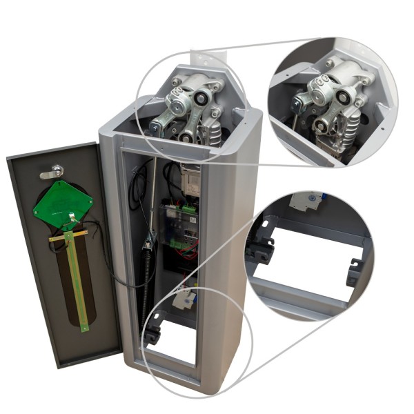 Comprar ANKUAI PB-PARKBARRIER-PRO303-TL6-L Barrera de parking - Brazo recto telescópico (hasta 6 m) - Apertura a izquierdas | 5.