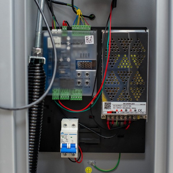 Ankuai PB-Parkbarrier-Pro303-TL6-L Barreira de estacionamento - braço reto telescópico (até 6 m) - Abrindo à esquerda | 5.000.00