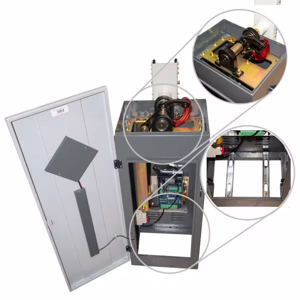 Comprar ANKUAI PB-PARKBARRIER-ULTRA707-FD3-R Barrera de parking de alto rendimiento - Brazo articulado en 90º (3 m) - Apertura a