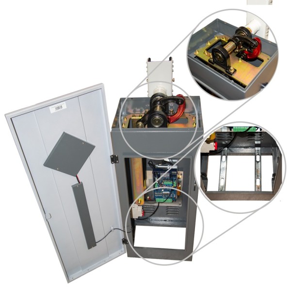 Comprar ANKUAI PB-PARKBARRIER-ULTRA707-TL6-L Barrera de parking de alto rendimiento - Brazo recto telescópico (hasta 6 m) - Aper