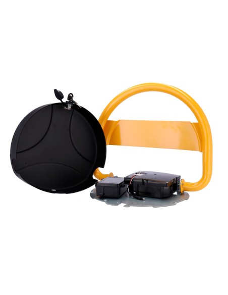 Ankuai PB-PL308 Barreira de estacionamento pessoal - Condução automática - Alarme Sonora - Operação com controle remoto